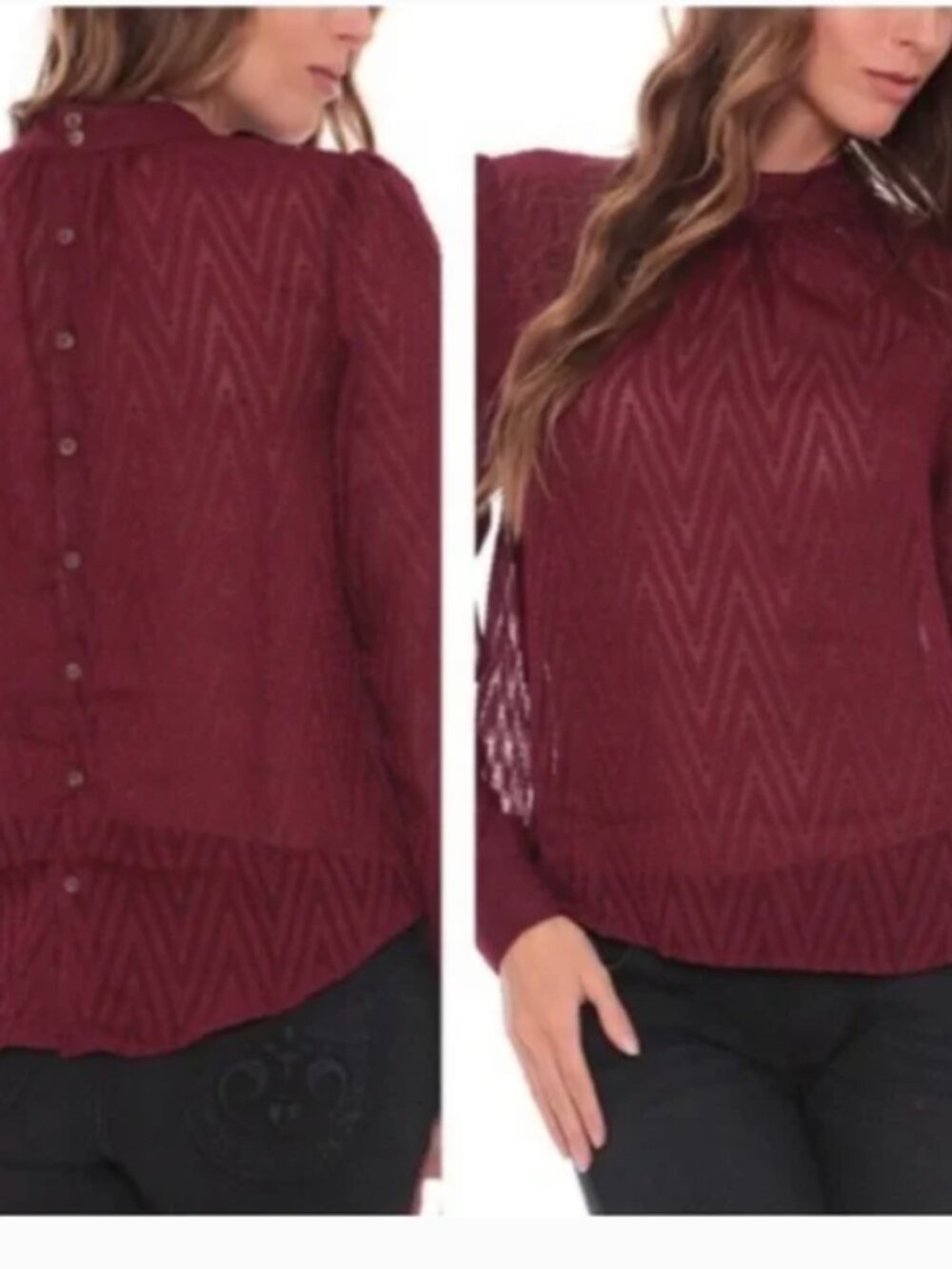 Free People After Midnight Top Sz S View 3